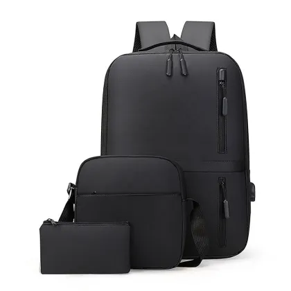 USB Charging Laptop Travel Backpack: Waterproof, Large Capacity, Multifunctional Design