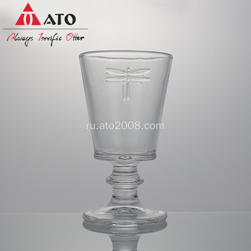 STEMMED BEE Glass Classic Crystal Clear Goblet Goblet