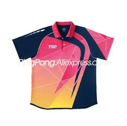 TSP Table Tennis Shirt / T-shirts for Men / Women 83105 Badminton TSP Ping Pong Clothes Jersey for Table Tennis Games