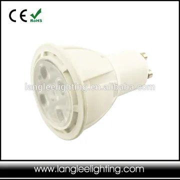 CRI>80 dimmable gu10 mini led gu 10 led 5w 7w 2500K Aliumninum +pc GU10