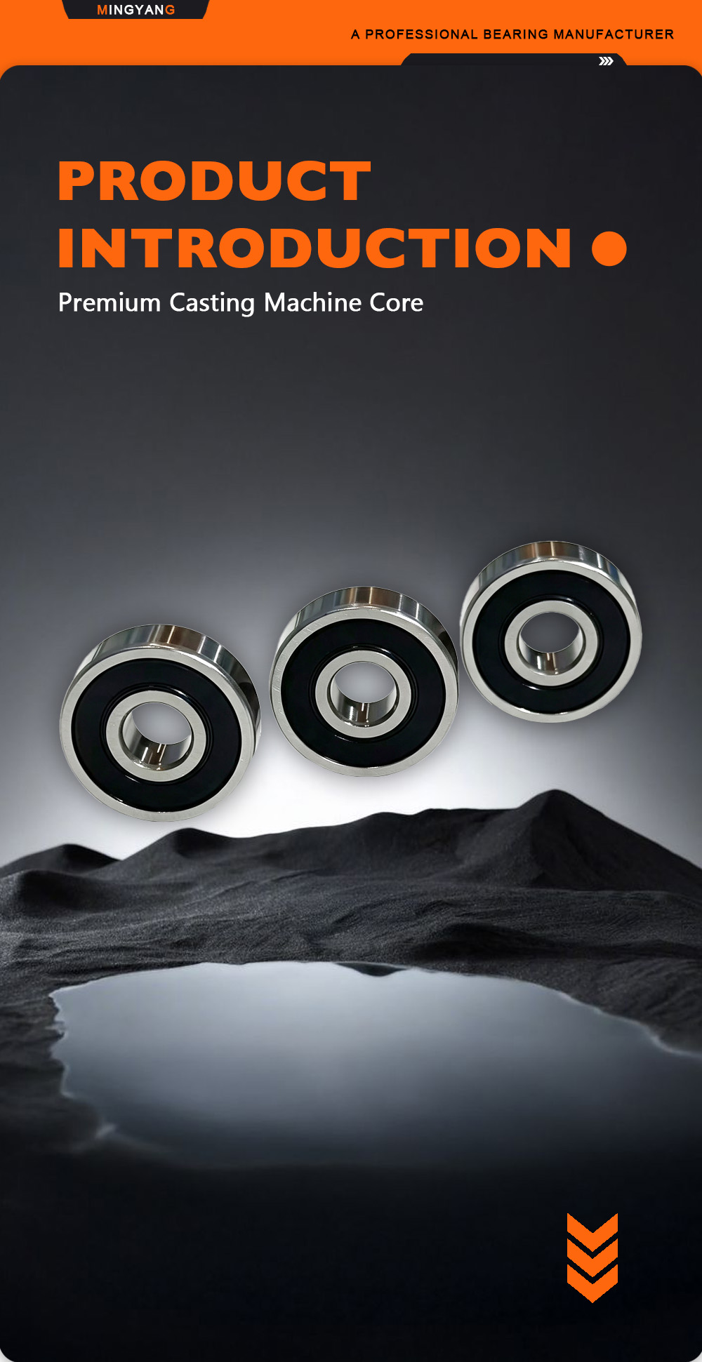 629 2RS Anti‑Dust Mechanical Ball Bearing X