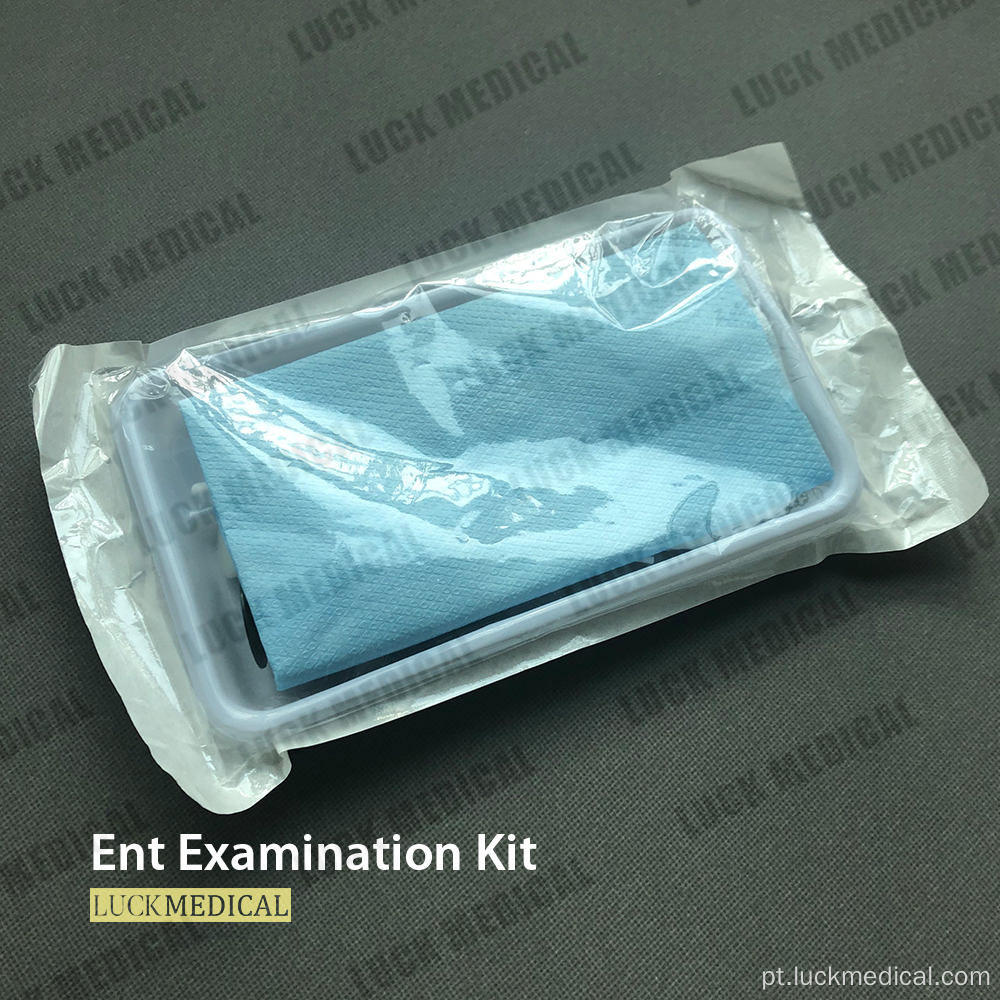 Kit de exame estéril e estéril descartável atualizado