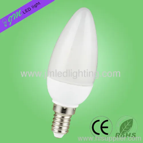 E14 C30 Led Candle Bulb 3w 220lm Milk 42smd Epistar 