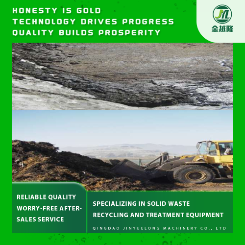 Aerador de composto de placa de corrente durável para uso agrícola