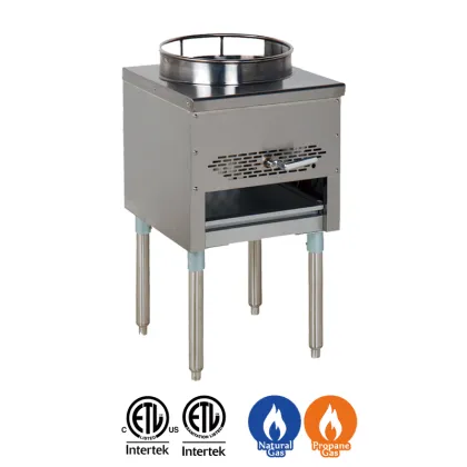 Professional Green Cook Gas Stove with Wok Burner at Competitive Prices