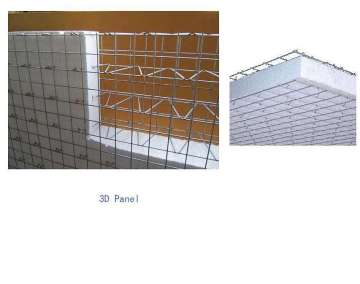 100 dan 100mm 3D Welded Wire Mesh Panel Factory