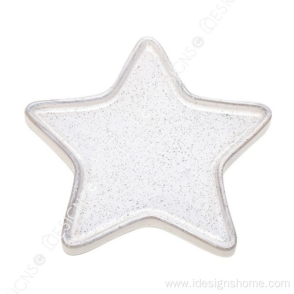 Porcelain Star Tray for Living Room/Kitchen