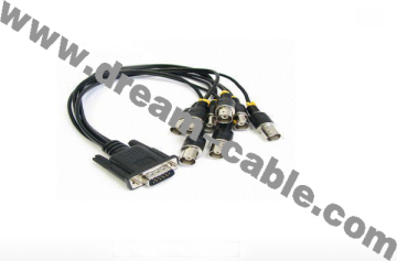 VGA to 8 BNC Female Cable (YX55)
