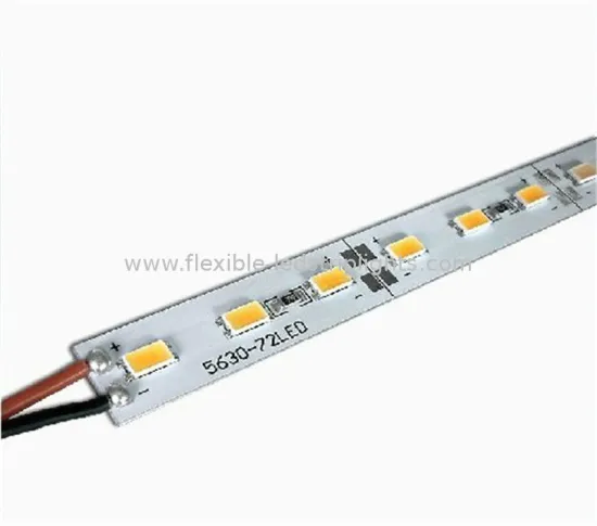 Ip20 5630 Rigid Led Strip Lights With 72leds/m Non Waterproof Led Rigid Strip