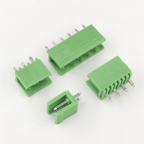 Connecteur de borne PCB enfichable à 180 degrés à pas de 3,96 mm