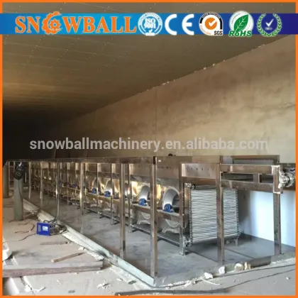 Drumstick Chicken Chicken Drumsticks IQF Tunnel Freezer Machine