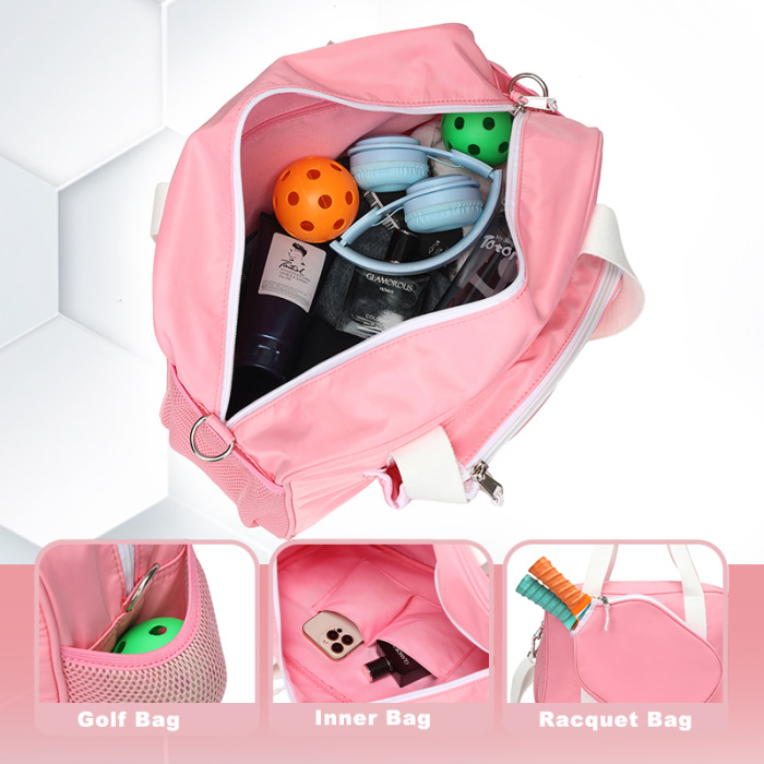 Pickleball Equipment Tote Bag with Ample Storage