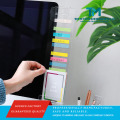 Vitrine de acrílico transparente para celular com suporte ajustável