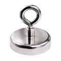 Neodymium Magnetic pot Assemblies Holding eyelet magnet hook