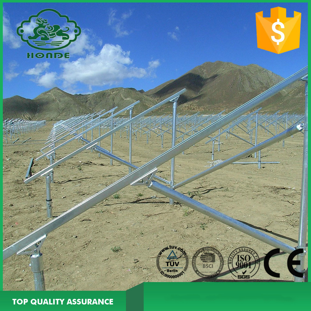 Ground Screw Pole Mounting System