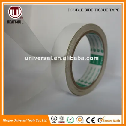 Shiny tissue paper double face tape