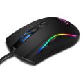 Wired Optical RGB Glow Gaming Mouse med 7200DPI