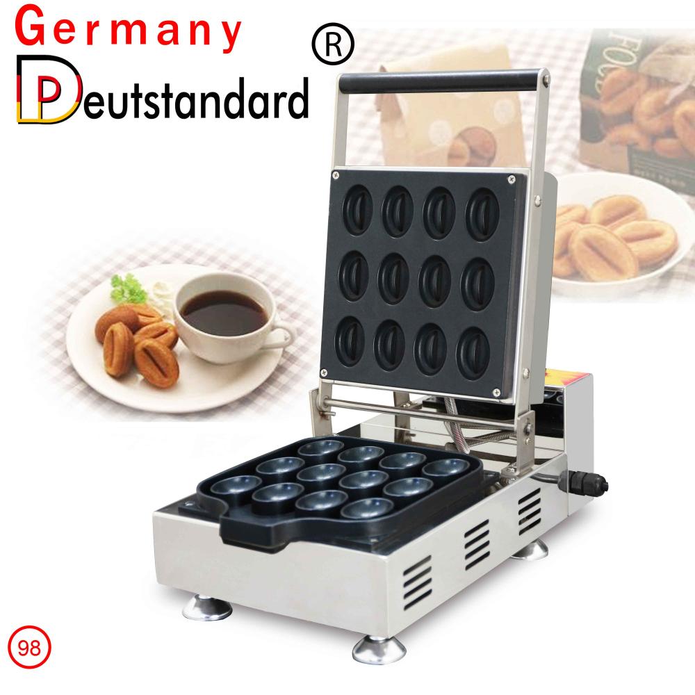 Kaffeebohnen Waffelmaschine Waffeleisen Snackmaschinen mit CE