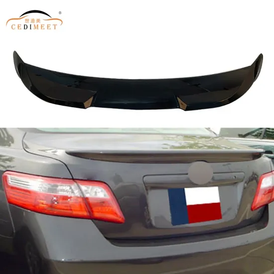 Factory Supply Custom ABS Plastic TRD Style Rear Trunk Spoiler for Camry 2018