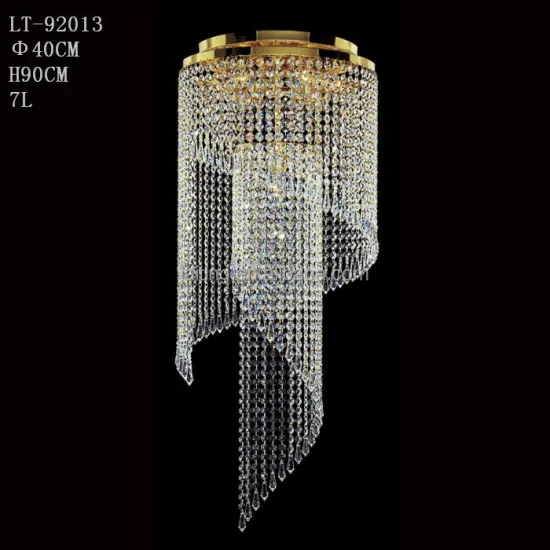 Modern Chrome GU10 Raindrop Chandelier for Living Room