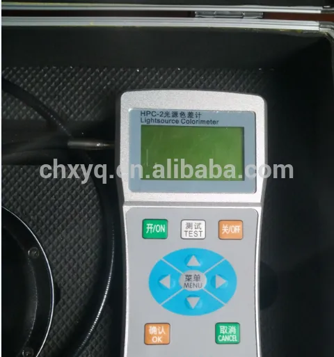 Chroma-2 Digital Colorimeter Cct Meter for testing Spectrum Parameters And Illuminance Directly