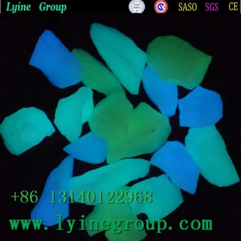 100 Pcs Romatic Man-made Glow in the Dark Pebble Stones for Garden Walkway and Swimming Pool Decor Decorations