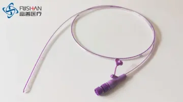 Medical Polyurethane/Silicone/PVC Feeding Catheter Tube with Stylet/Enfit Type