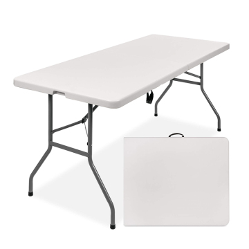 Wholesale Modern Foldable Plastic Rectangular Outdoor Table for Catering and Banquets