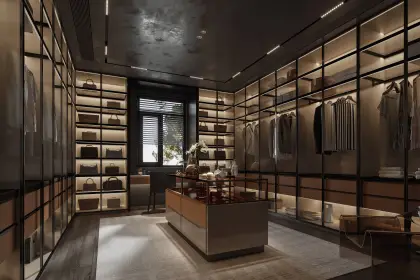 Customizable Open Wardrobe Closet for Any Room