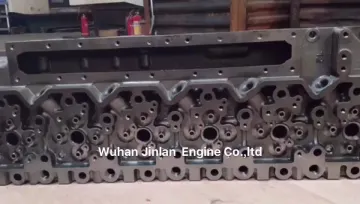 Truck diesel engine motor parts 8.9L ISL cylinder head 4942138