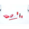Tubo de lápiz labial cuadrado en la serie roja china