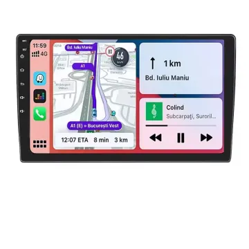 Factory Universal 7-10 Inch IPS Touch Screen Head Unit: Double DIN Android Car Stereo with Wireless CarPlay