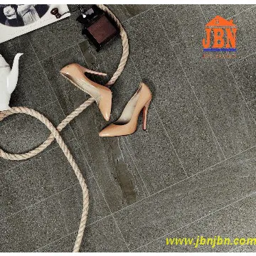 Brick Porcelain Tile Black Color 3D Inkjet Rustic Floor Tiles Ceramic