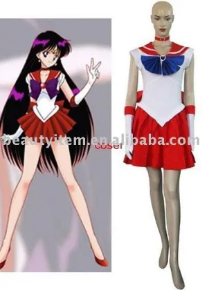 2012 New Style Sailor Moon Sailor Mars Cosplay Costume