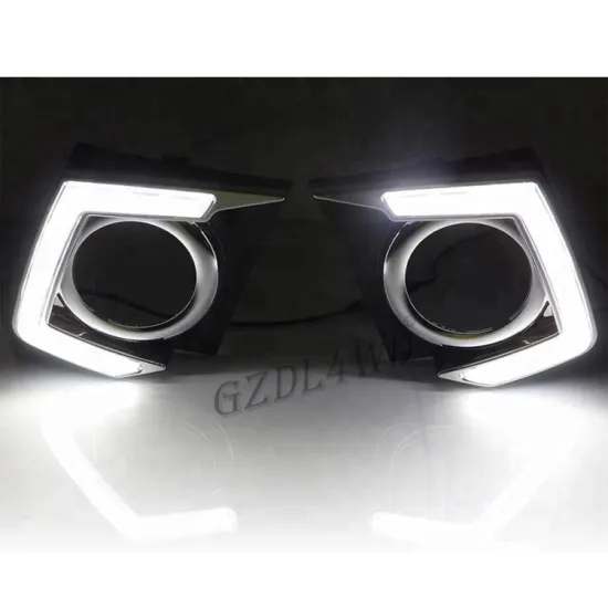 4X4 GZDL4WD LED Front Bumper Daytime Running Lights for Triton L200 DRL 2010-2016