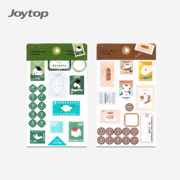 Promoción al por mayor de día de día: 4pcs caramelo vals mail