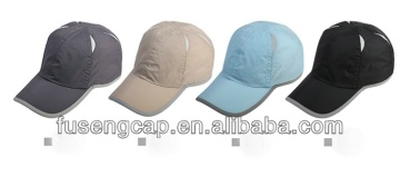 plain dry-fit golf cap adjustable cap