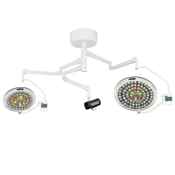 Shadowless LED Ceiling Lamp for Hospital Operating Room with Red and Green Compensation