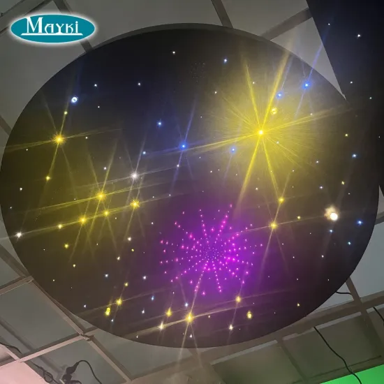 DIY Twinkle Ceiling Panels: Fiber Optic Star Acoustic Ceiling Panels