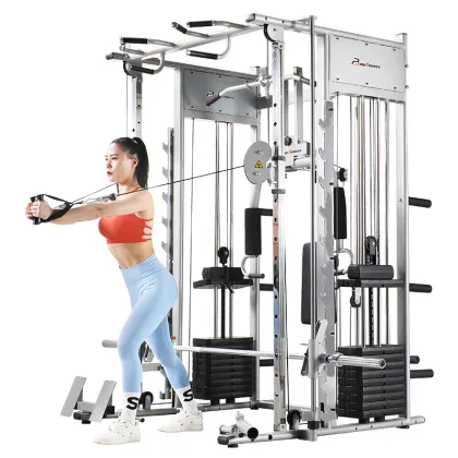 Integrated Trainer Squat Power Rack Gym Smith Machine