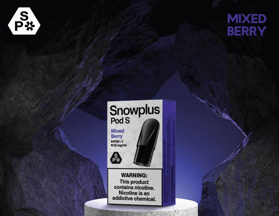 SnowPlus Pro Pod ใหม่บรรจุภัณฑ์ 1.7ml