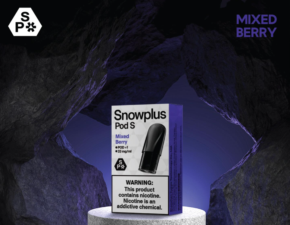 Snowplus Pro Pod Single Package E-cig Mint Wholesale