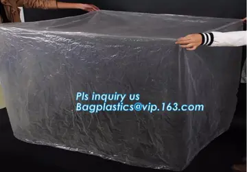 Waterproof pallet covers/ Poly Bags, Big size Clear Ldpe bag plastic liner - Pallet cover Bin liner Box liner, jumbo super large