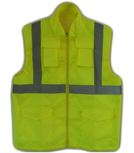 Hi Vis Reflektierende Sicherheitsjacken für Arbeiter Männer