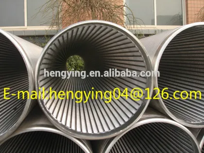 johnson screen pipe/pvc water well screen pipe
