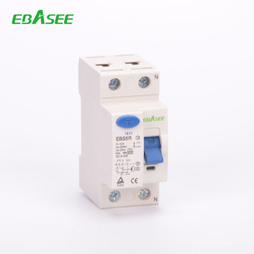 High Quality EBS6R RCCB Earth Leakage Circuit Breaker - 2 Pole, 4 Pole, Various Amps and Milliamps