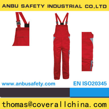2015 newest design unique cheap fire resistant working bib pants