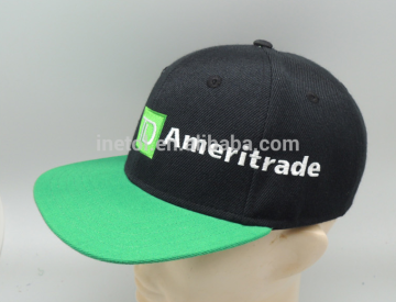 2017 custom brand flat brim embroidery yupoong snapback hats