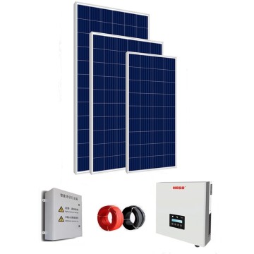 Planta de energia solar em escala de utilidade 1 megawatt na grade