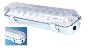 Double tube water proof light fixture